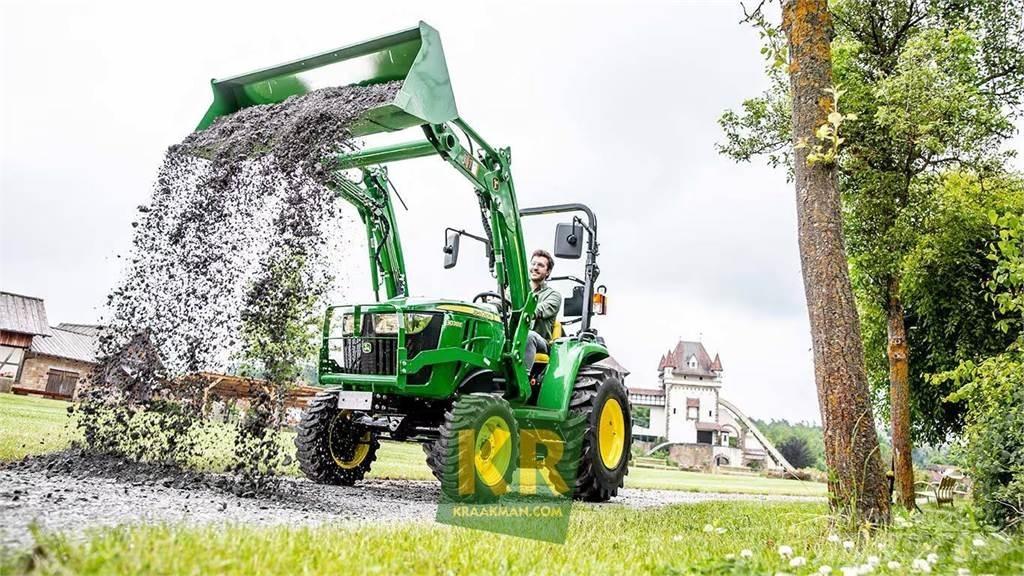 John Deere 300E Frontlastere og graveredskap