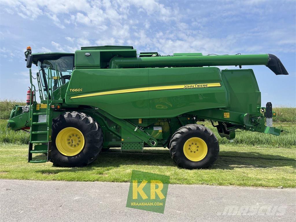 John Deere T660 Skurtreskere