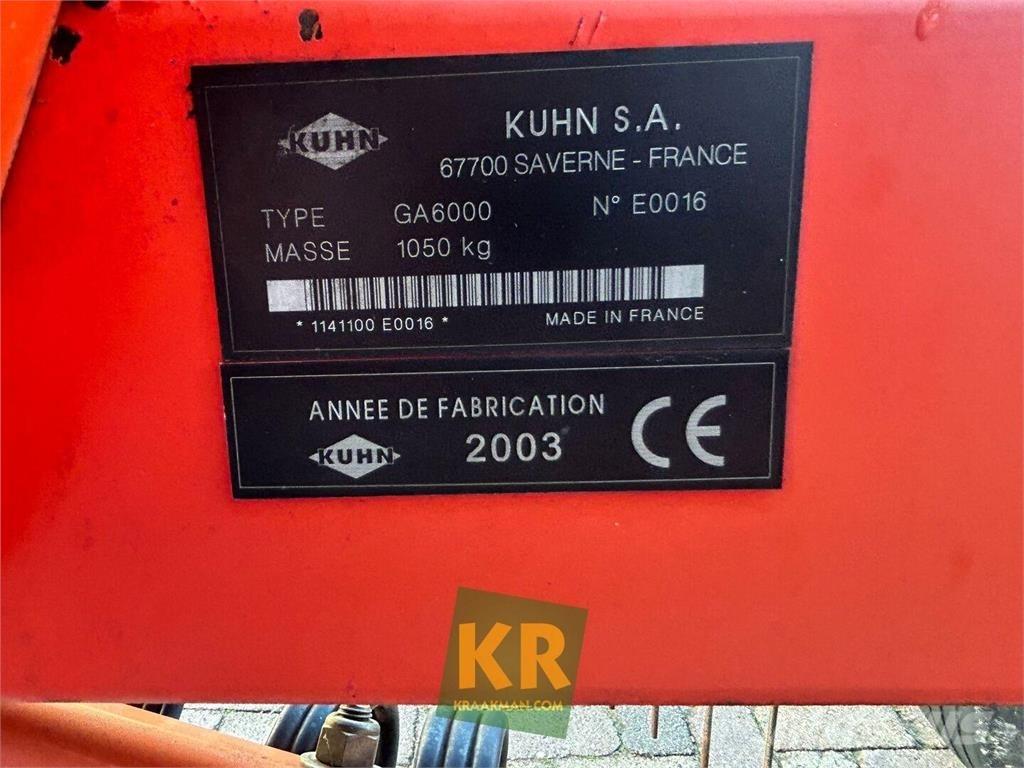 Kuhn GA 6000 Raker og høyvendere