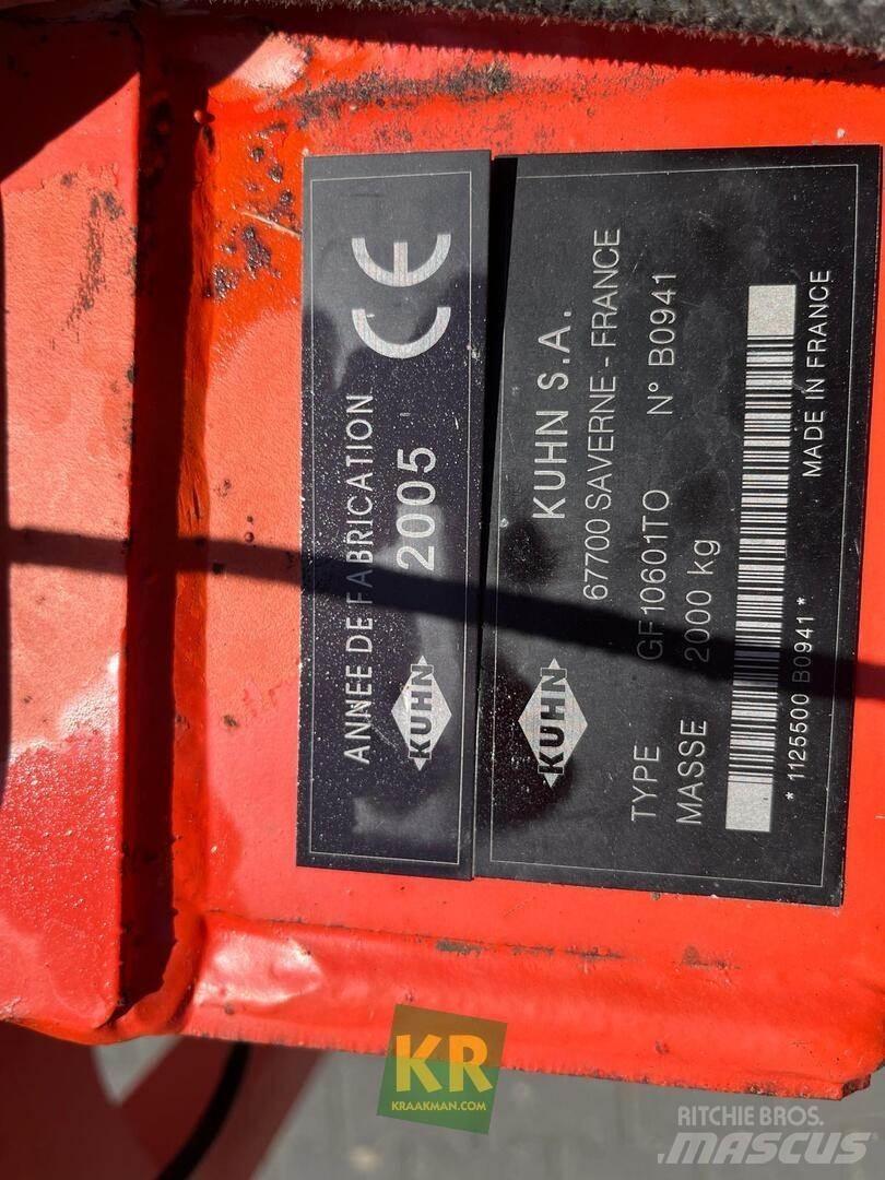 Kuhn GF 10601 Raker og høyvendere