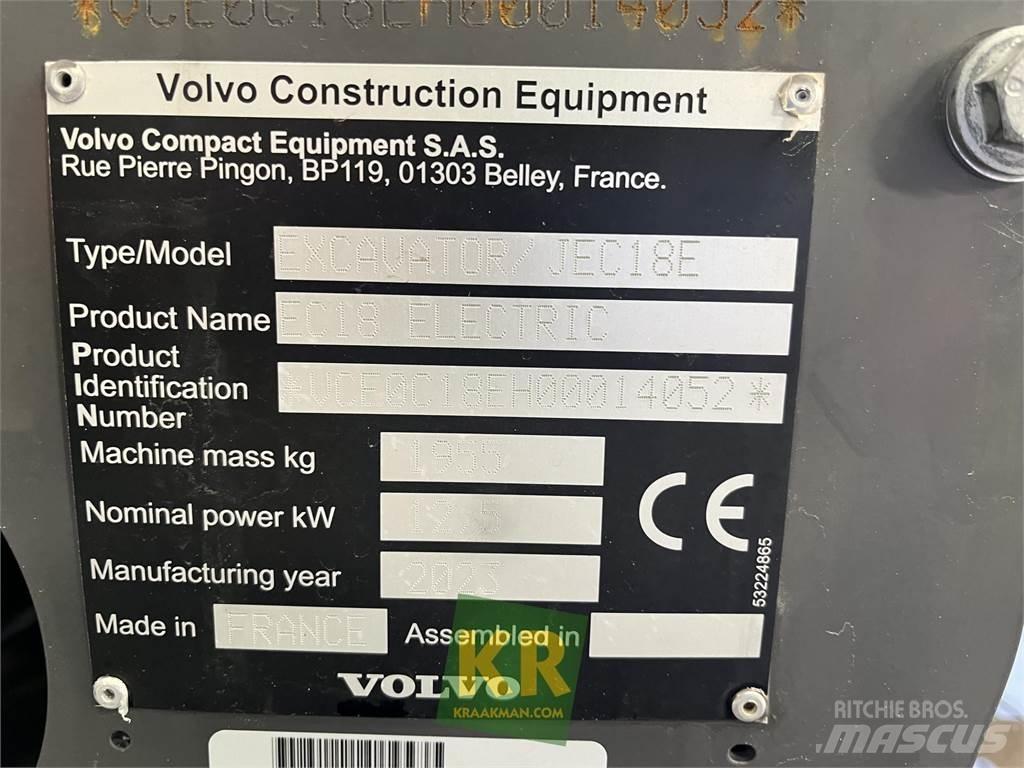 Volvo EC18E Beltegraver