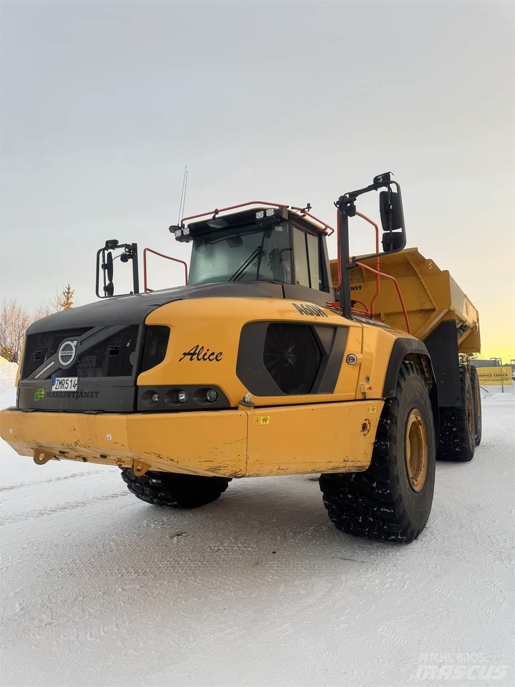 Volvo A60H Rammestyrte Dumpere