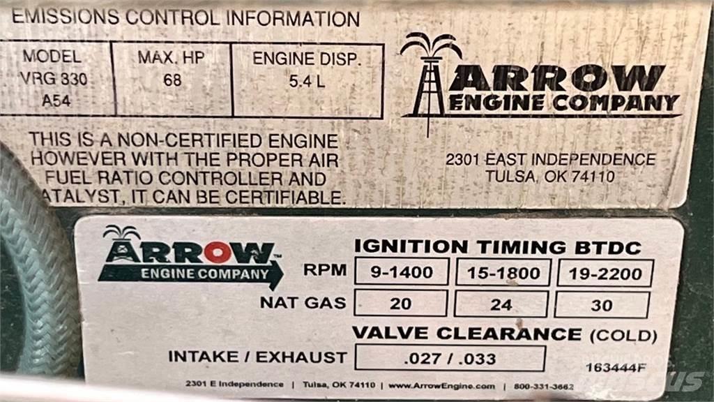 Arrow VRG330 Motorer