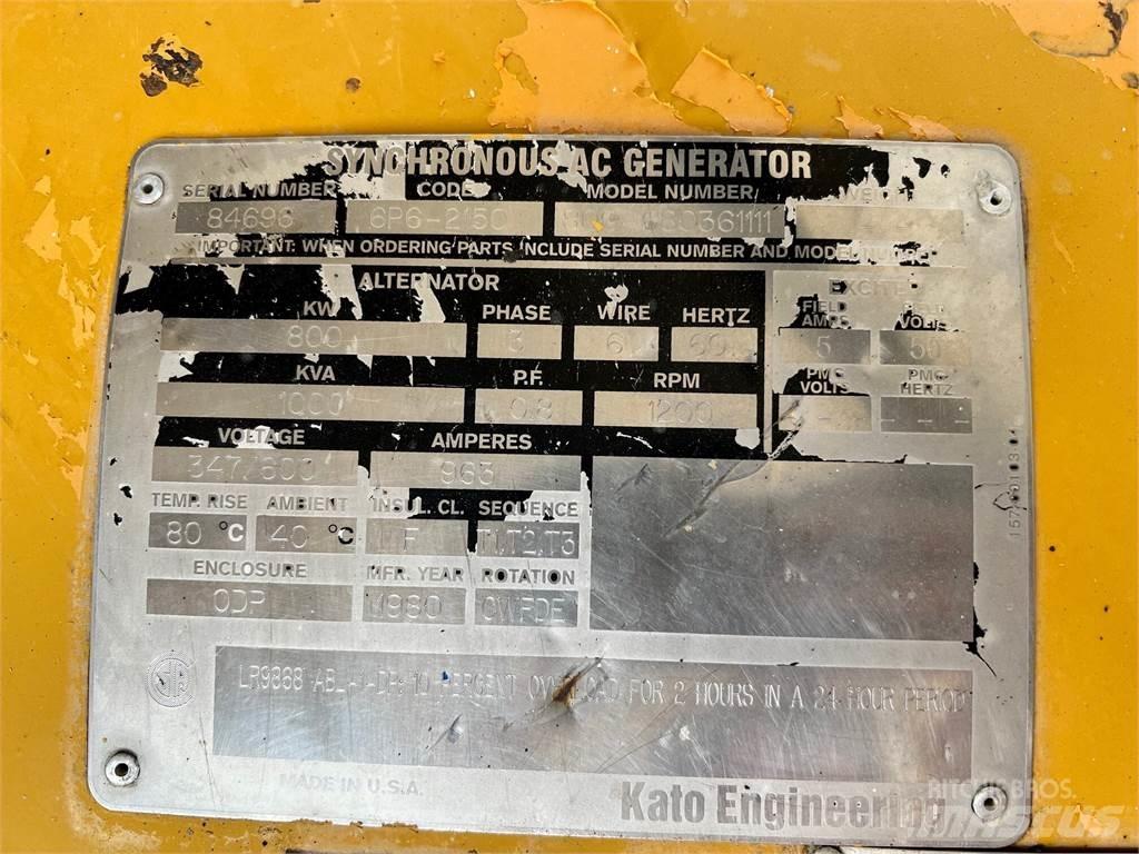 CAT D398 Diesel Generatorer