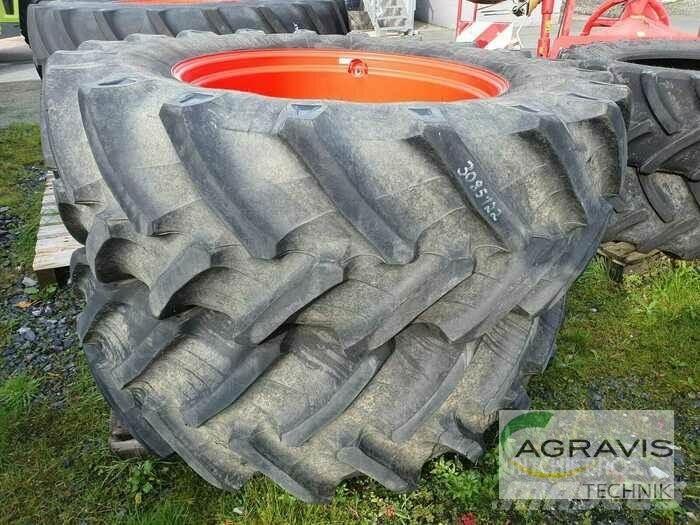  520/70R38 Dekk, hjul og felger