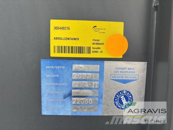  ABROLLCONTAINER Skogsmaskiner - Annet