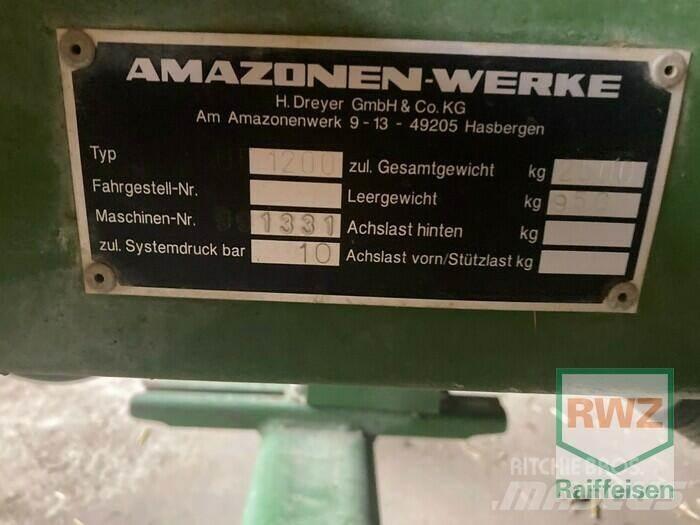 Amazone UF 1200 Slepesprøyter