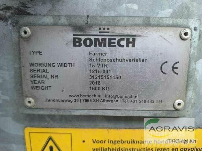 Bomech FARMER 15 Annet gjødselutstyr