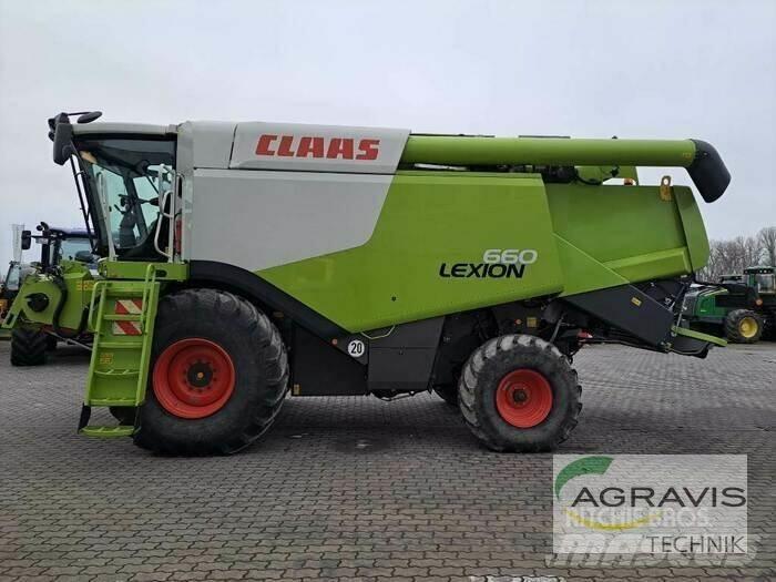 CLAAS LEXION 660 Skurtreskere