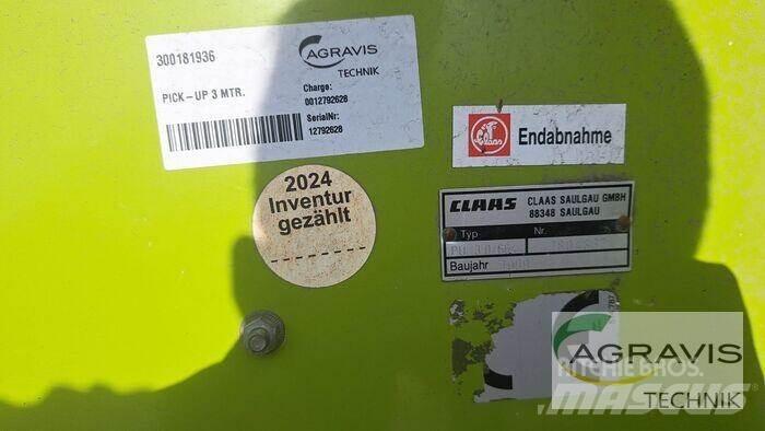 CLAAS PICK-UP 3 MTR. Selvdrevne fôrhøstere