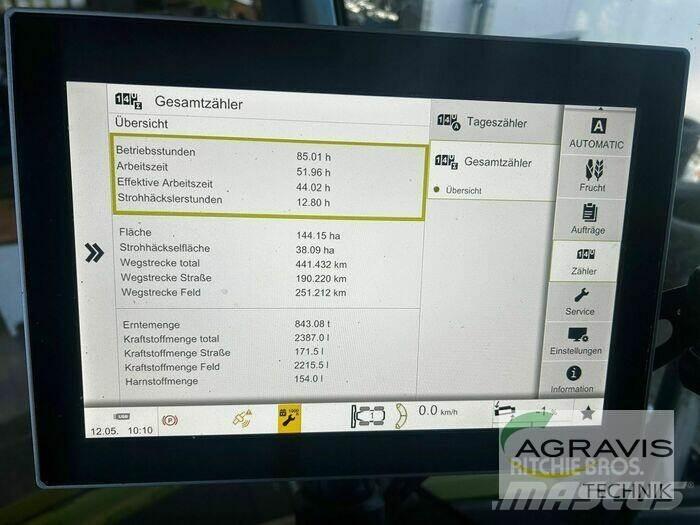 CLAAS TRION 650 Skurtreskere