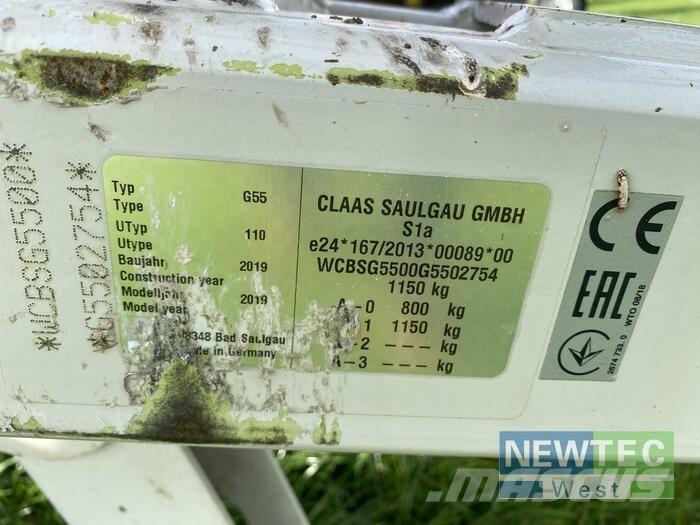 CLAAS VOLTO 1100 T Raker og høyvendere