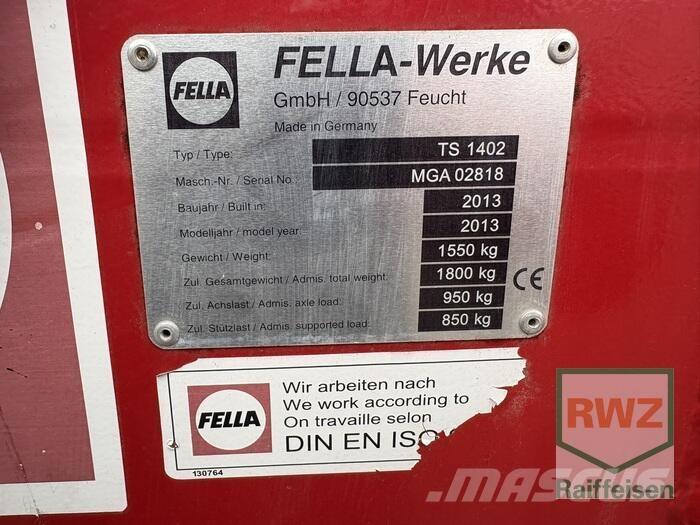 Fella Schwader TS 1402 Raker og høyvendere