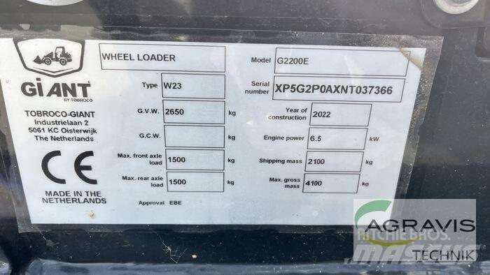 GiANT G2200E Hjullastere