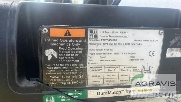 Hyster H 2.50 FT Gaffeltrucker - Annet