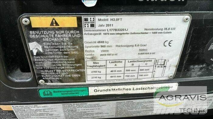 Hyster H3.0FT Gaffeltrucker - Annet