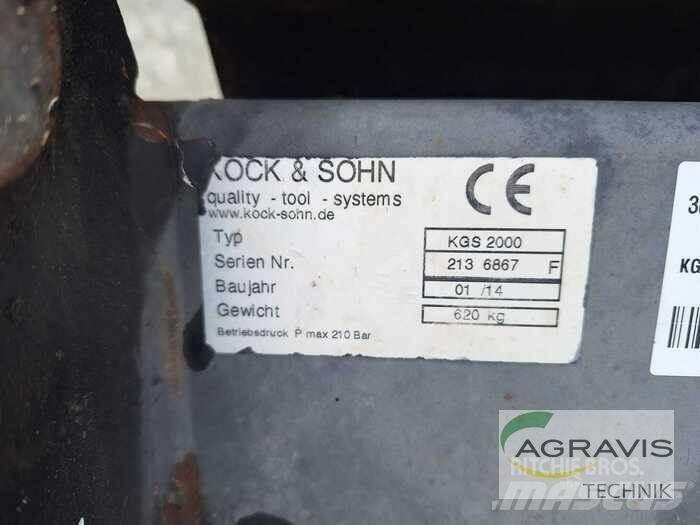 Kock KGS 2000 XL Annet tilbehør