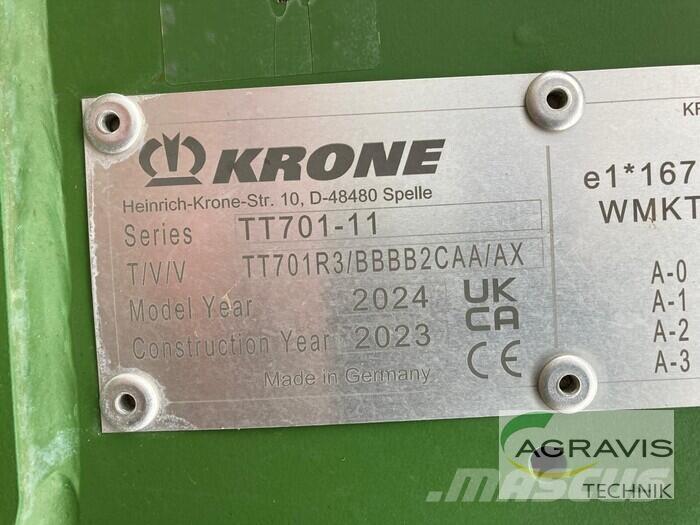 Krone TX 460 D Selvlastende vogner
