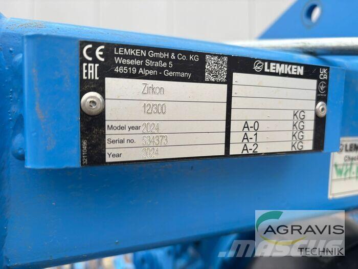 Lemken ZIRKON 12/300 Rotorharver/ jordfresere
