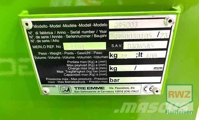 Merlo Cingo M 8.3 EVO Teleskoplastere for Landbruk