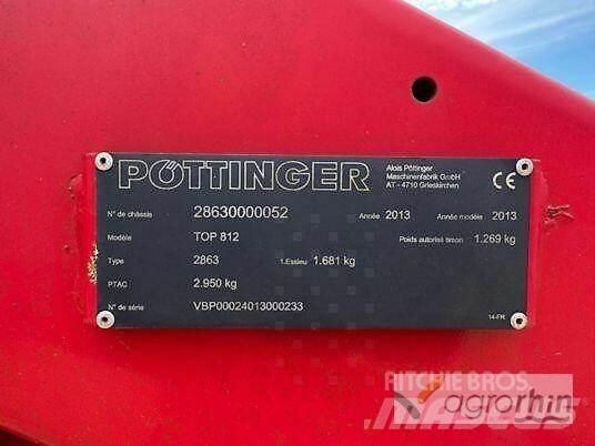 Pöttinger TOP 812 Raker og høyvendere
