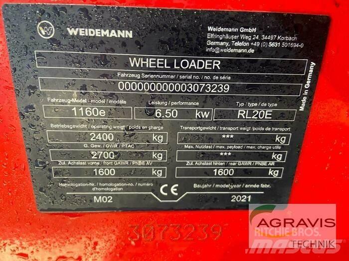 Weidemann 1160E Hjullastere