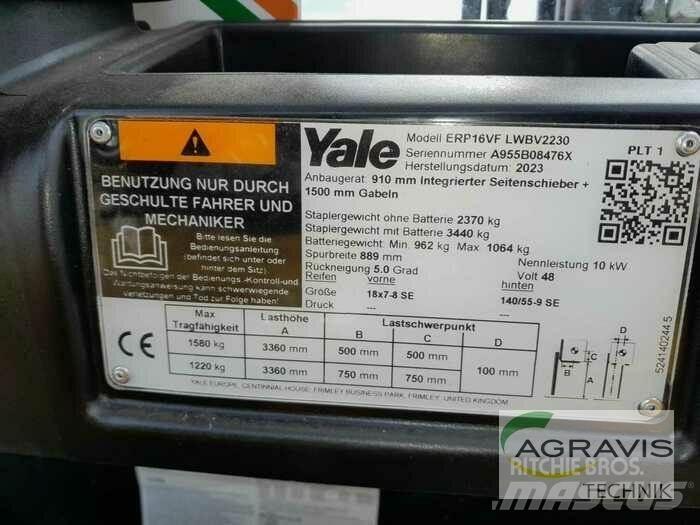 Yale ERP16VF Gaffeltrucker - Annet