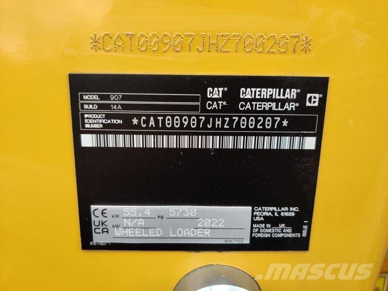 CAT 907 Hjullastere