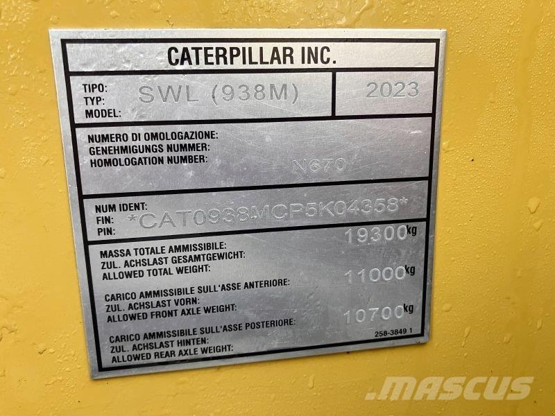 CAT 938M Hjullastere