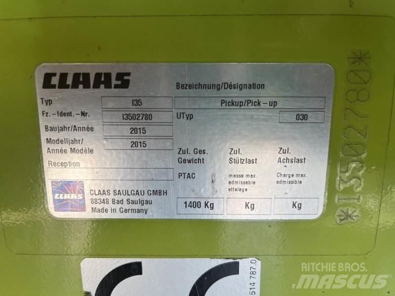 CLAAS Pick-Up Skjærebord til skurtresker