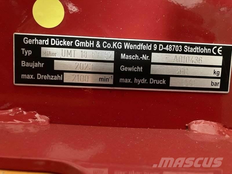 Dücker UMT 18 Gå-bak gressklippere