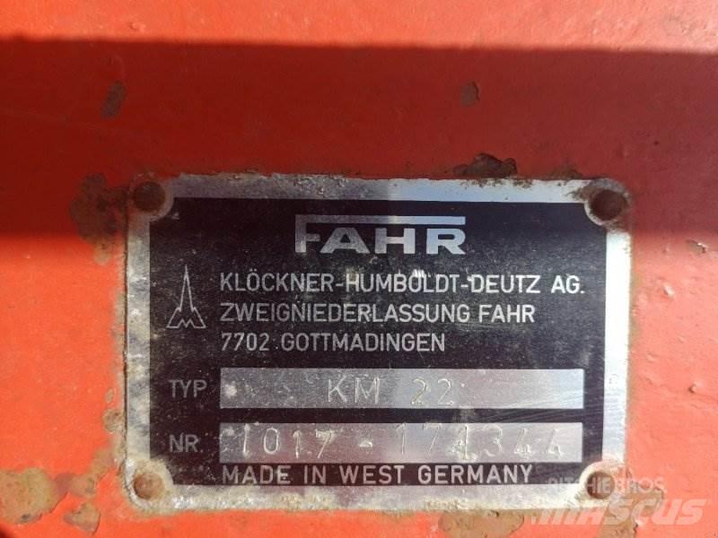 Fahr KM 22 Slåmaskiner