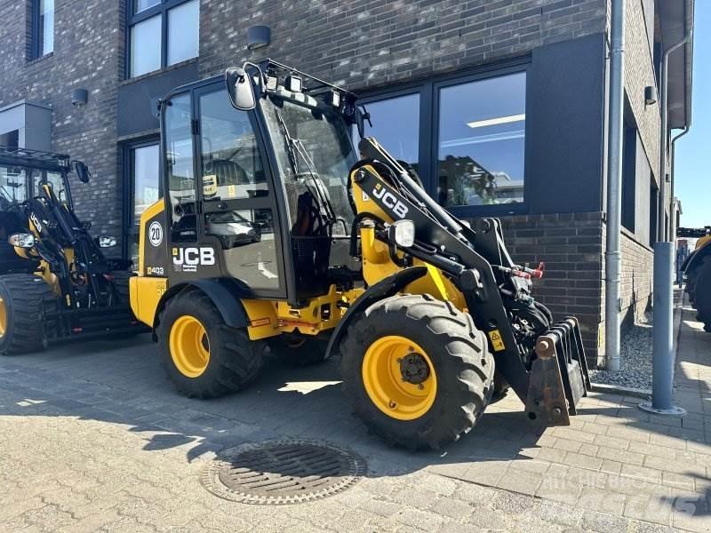 JCB 403 AGRI Frontlastere og graveredskap