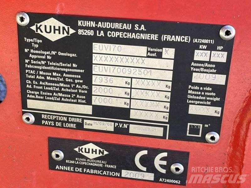 Kuhn Euromix1 Blande- og fôringsmaskiner