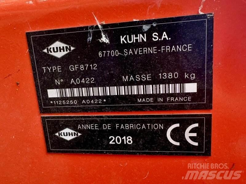 Kuhn GF 8712 Raker og høyvendere