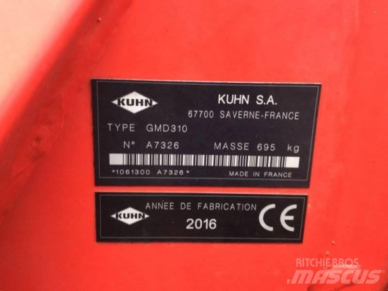 Kuhn GMD 310 Slåmaskiner