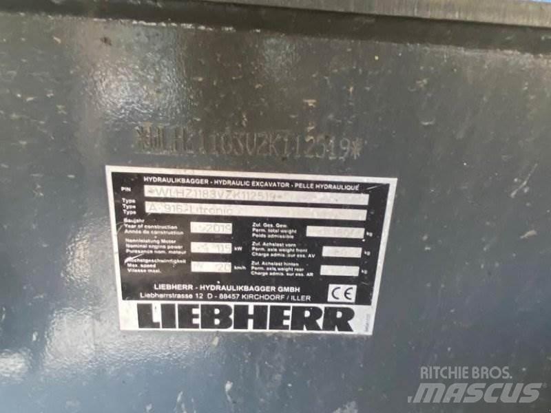 Liebherr A 916 Hjulgravere