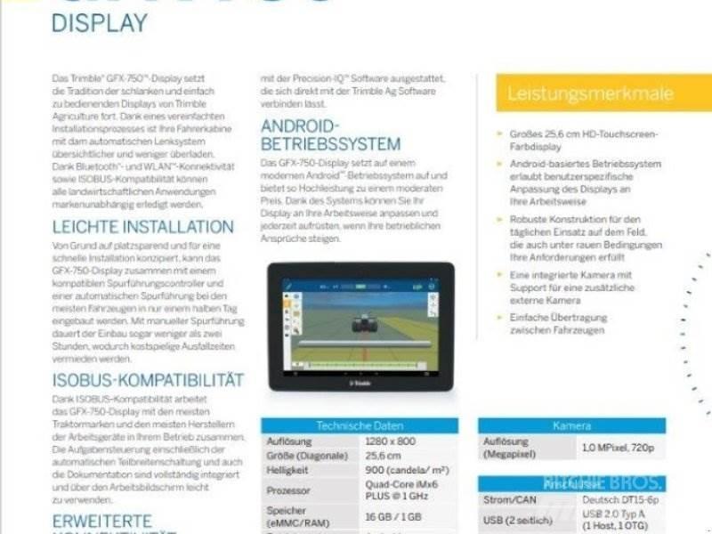 Trimble GFX 750 Landbruk - Annet
