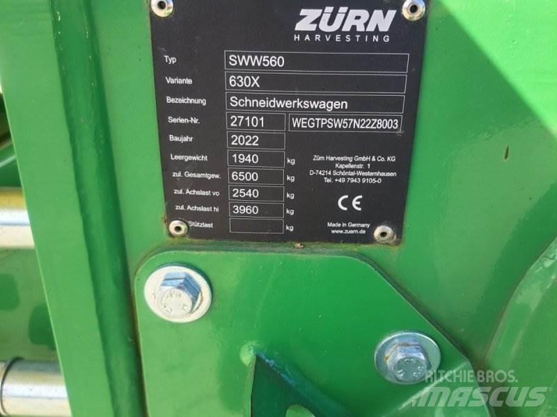 Zürn SWW 560 Skjærebord til skurtresker