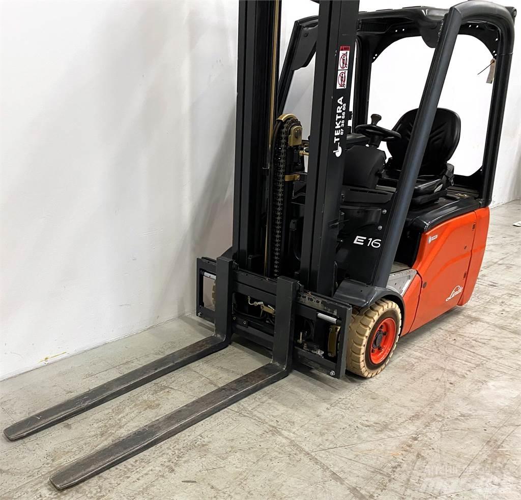 Linde E 16 C-01 Elektriske trucker