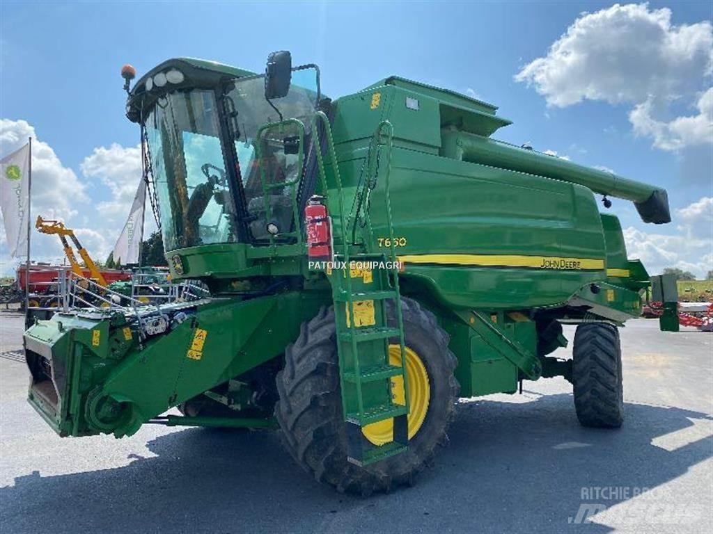 John Deere T660 Skurtreskere