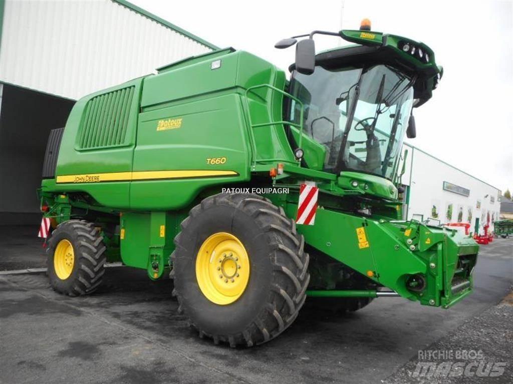 John Deere T660 Skurtreskere