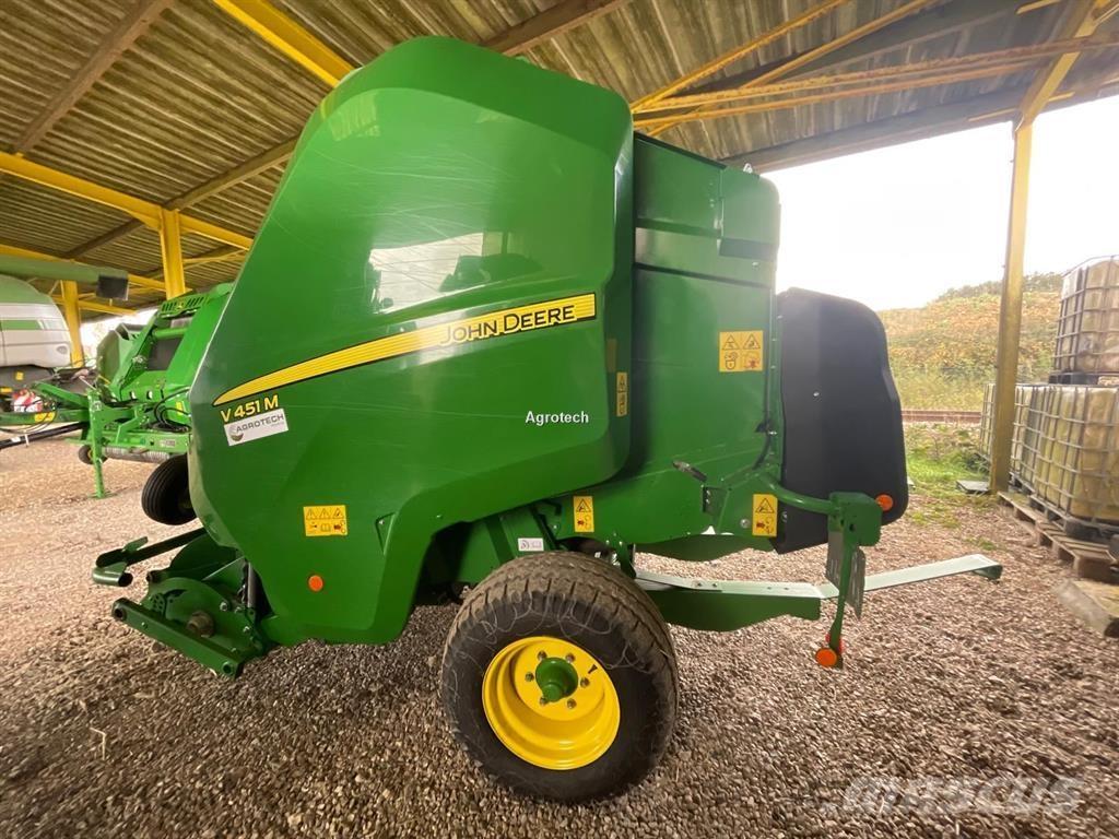 John Deere V451M Rundballepresser