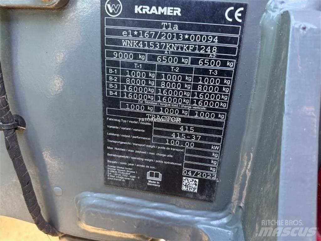 Kramer KT407 Teleskoplastere for Landbruk