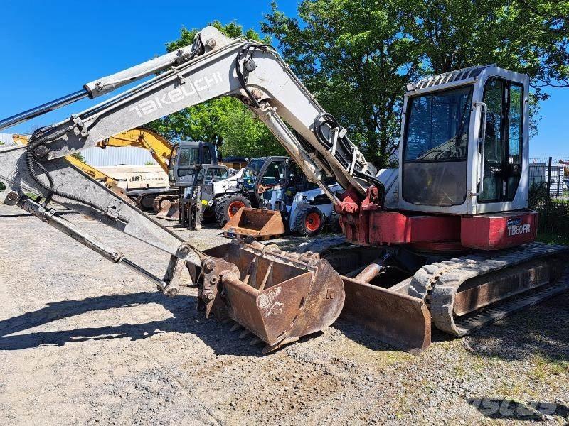 Takeuchi TB80FR Minigravere <7t