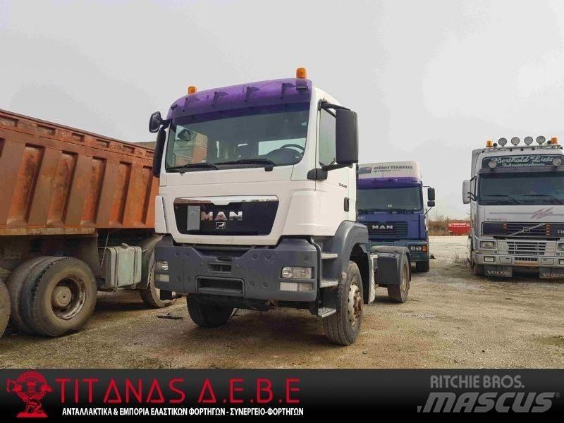 MAN 09 TGS 18.400 4X4 Trekkvogner