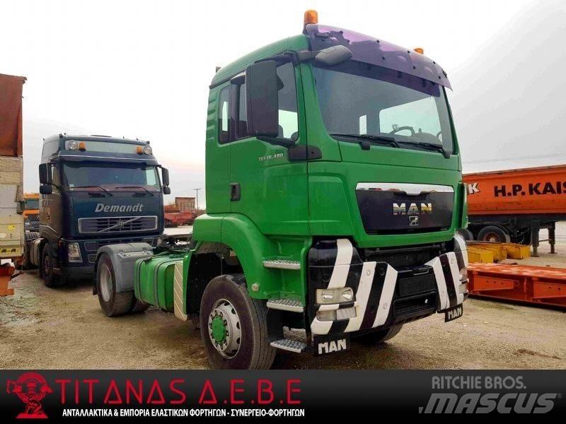 MAN 09 TGS 18.480 4X4 Trekkvogner