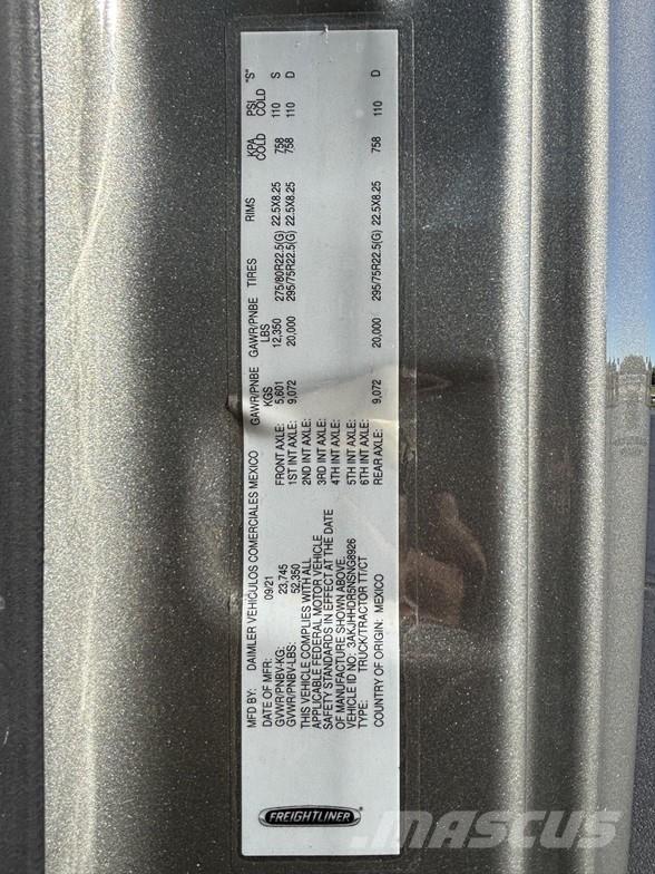 Freightliner CASCADIA 126 Trekkvogner