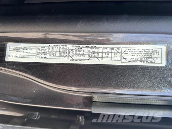 Peterbilt 567 Trekkvogner