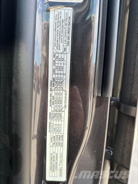 Peterbilt 567 Trekkvogner